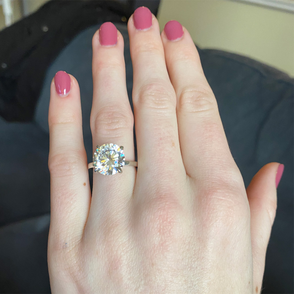 Round Brilliant 5.07 ct